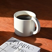 룬루 도자기 머그컵 280ml, 룬루 머그컵280ml[화이트]