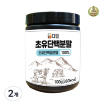 라이브잇 다담 웰푸드 초유단백 분말 100%, 100g, 26개
