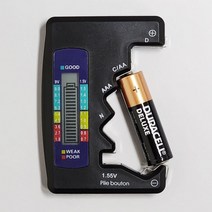 찐알짜 건전지 잔량 테스터기, 단품, 상세페이지 참조
