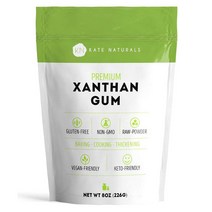 글루텐프리 프리미엄 잔탄검 226g Kate Naturals Xanthan Gum 산탄검 식품첨가물, 1개