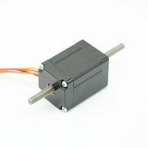 NEMA11 비캡 티브 스테퍼 모터 80mN.m 87mm Tr5 x 2 및 90mm Tr5.56 리드 스크류, [02] 90T5.56x4.87