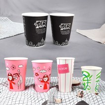 종이 온스컵 9온스 50개 omg 일회용 테이크 아웃 컵 아메리카노, 종이온스컵 9온스 50개