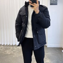 아도르클래식 빵빵 포켓 웰론 패딩 야상 점퍼