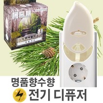 디퓨저 플러그/전기 발향 디퓨져/피톤치드 편백나무, 커스텀형-03.바질트리, 디퓨저플러그 본체단품