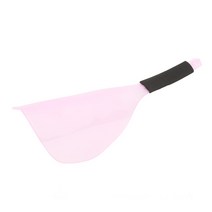 플라스틱 얼굴 방패 살롱 헤어 스프레이 이발 마스크 스폰지 핸들 페이스 프로텍터, 보여진 바와 같이, 하나