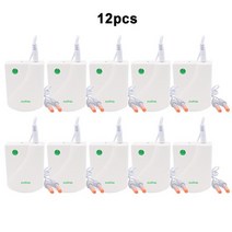 비염치료기 12pcs dropshipping 비염 부비동염 치료 치료 기계 코 케어 비염 bionase 마사지 장치 레이저 치료 건강 관리, 12개