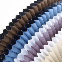 전동 블라인드 Honeycomb Bottom Up Top Down Shades 침실 용 거실 및 야간 셀룰러 쉐이드 개인 정보 보호, 01 color_01 Custom Size