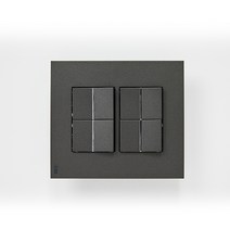 ABB 유럽형 제닛 조합형 스위치4구(단로3구+3로1구)안트라사이트, 단품