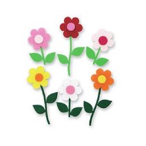 펠트 줄기꽃 소 가을환경판 환경미화 교실 어린이집, 단품