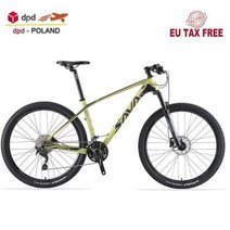 MTB/산악용 6.0 카본 파이버 산악 자전거 26 &;/27.5&;/29 &; 완벽한 하드 테일 6000 30 단, black yellow+27.5x19