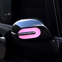 [한스몰] 더 뉴 레이 신형 사이드미러 튜닝 커버 랩핑 스티커, U타입