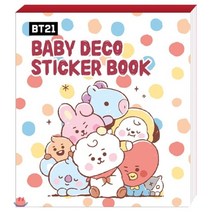 BT21 베이비 데코 스티커북:, 대원앤북, 8809559747198, 편집부 편
