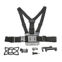 가슴 스트랩 마운트 전화 클립 브래킷 등산/스키/자전거 360 학위 회전 아이폰 화웨이 삼성 Gopro 액세서리, [03] Chest strap set, 03 Chest strap set