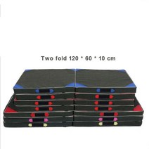 주짓수 매트 태권도장매트주짓수 매트 태권도장매트 100cm/120cm 체조 싯업 댄스 트레이닝 접이식 요가, 02 two folds
