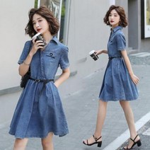 여성 봄 여름 가을 청 원피스 SW135751NH