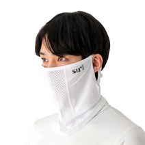 [수이골프 C형] 스포츠 마스크 얼굴 햇빛가리개 골프 등산 조깅 바이크, C-3 화이트