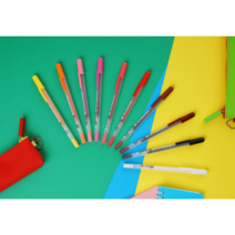 젤리롤펜 사쿠라겔리롤 파인 메탁릭 화이트 일본 젤펜 젤잉크펜, 겔리롤 파인, 블루