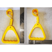 타원형 삼각 버스 지하철 전철 쓰레기통 광고 손잡이, 쓰레기 분리수거 와이어 로프 세트