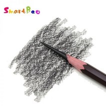 14B 숯 스케치 연필 Honed 또는 12B 슈퍼 어두운 드로잉 미술 용품 16B 10B, 4 Pcs HB Normal
