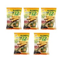 크리스피롤12곡 18개입 X 5봉기획세트 고소한곡물롤, 180g, 5개