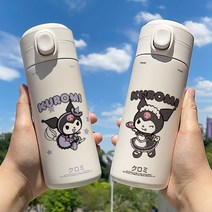 Kulomi 쿠로미 캐릭터 텀블러 보온병 물병 귀여운 학교 준비물, CQ523 Kulomi-350ml