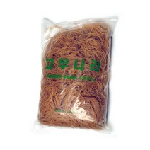 고무나라 투밴드 고무줄 미용실 파마 고무줄 1kg