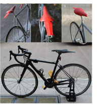 러브유어패밀리 MTB 자전거 흙받이 산악자전거 머드가드 자전거 악세사리, 퍼플