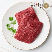 농협안심한우 1등급 국내산 소고기 산적용 400g, 1개