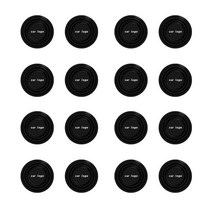 에어서스 완충기 서스펜션 자동차스프링 에어서스펜션 자동차 소프트 클로즈 도어 패드 충격 흡수기 버퍼, 03 16pcs_14 for Volks wagen