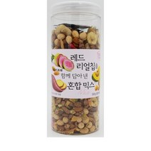 레드리얼칩혼합믹스(530g) 1개 식자재마트 대용량 업소용 고구마과자 민속과자 간식 추억의과자 옛날과자 어린이간식 땅콩 호두 아몬드 견과류 견과믹스