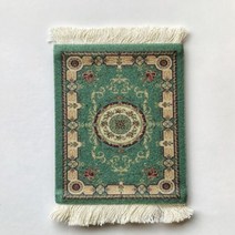 페르시안 카페트 persian mini woven rug mat mousepad cup