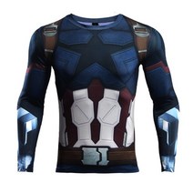 남자운동복 헬스복 자전거옷 마라톤나시 티셔츠 피트니스셔츠 thor 3d rashgard