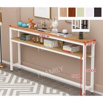 거실 긴 선반 벽 모던 다층 침대 옆 수 진열장 납 베란다 좁은, 이중 길이 100 폭 20 높이 100