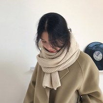 빅사이즈 가을 숄 어깨 세트 넥워머 체크 간절기 스카프 코디 미니