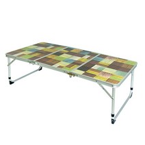 헬로우캠핑 높이조절 3폴딩 테이블, 3폴딩 미니테이블