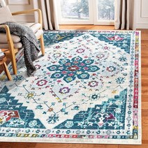 Loom 나탈리 오리엔탈 부분 러그 5.1 x 7.6cm(2 3인치) - 거실용 페르시안 침실용 멋진 터키 카펫 및 카산/헤리스/키르만/타브리즈/터키식