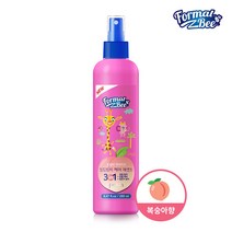 포멀비 마이키즈 3in1 엉킴방지 헤어 에센스 복숭아향, 280ml, 1개