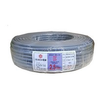 아시아전기 장원선VCTFK 2.5SQ*2P(80M), 1롤