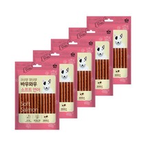 바우와우 소프트 연어 져키 150g x 5개 강아지 애견 간식
