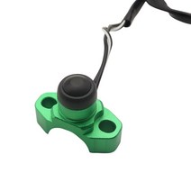 오토바이점화스위치 범용 CNC 스타트 킬 스위치 엔진 ON OFF 버튼 오토바이 먼지 자전거 KTM HONDA YAMAHA, 06 green