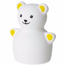 이케아 퇴베데르 LED수면등 곰 배터리식 11x9x13cm 내장LED, 단품