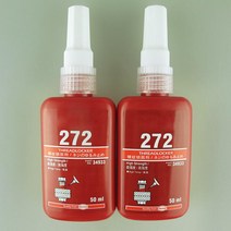 272 50ML 금속 나사 접착제 원통형 리테이너 잠금 혐기성 열 강도 환경 수지, 한개옵션0