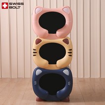 스위스볼트 고양이집 캣타워 방석 반려동물 하우스 숨숨집, 노랑(캣타워식 숨숨집)