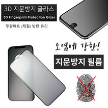 아이폰14 필름 풀커버 무광 9H-뉴텍 (지문방지) 방탄 유리 글라스 안티AG 액정 보호 커버 (곡면 엣지), 2매-(지문방지) 유리
