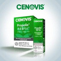 [세노비스] 프로폴리스 (60캡슐) + 프로폴리스 스프레이 (25ml), 단일속성, 없음
