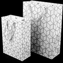 휴대폰매장 상품포장백 제품봉투 종이 포장 테블릿 휴대폰 실버 8종, 제품선택, 소 - 육면체