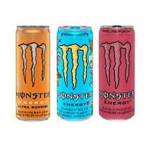 몬스터 355ml 망고로코+선라이즈+파이프 8캔씩 총 24캔