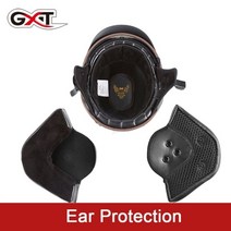 오토바이 헬멧 자전거 킥보드 GXT 오토바이 헬멧 카스코 모토 여름 레트로 크로스 승마 헬멧 빈티지 스쿠터 오토바이 하프 헬멧 도트 인증, 귀 보호, L