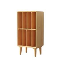 lp 수납장 원목 2단 책장 선반 보관함 lp판 레코드판 거실 진열장, 베이지 45x32x89cm