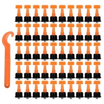 50PCS 타일 레벨링 시스템 툴킷 레벨 웨지 정렬 스페이서 레벨러 로케이터 플라이어 바닥재 벽 CARRELAGE, 협력사